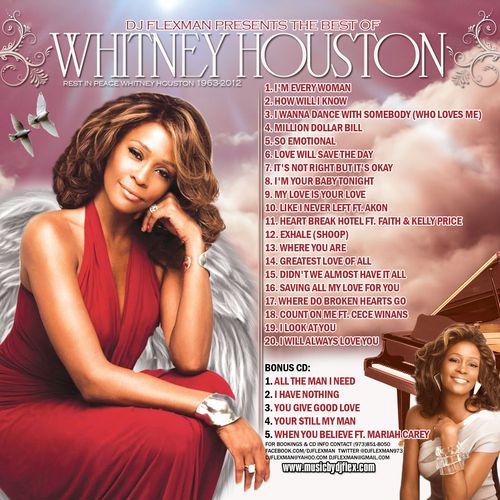 best of whitney houston songs dj mix mixtape mp3 download